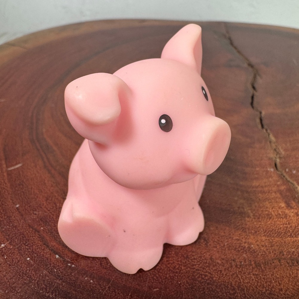 Fisher Price Little People Pink Pig Farm Animal Figure 12/16TLB Replacement Toy - Picture 5 of 7